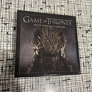 Game of Thrones Set of 4 Sigil Coasters